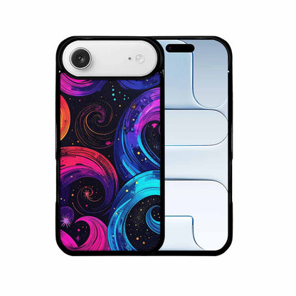 iPhone 17 Air Case — Rose Galaxy Art Seamless Pattern Galaxy, Customized Protective Case