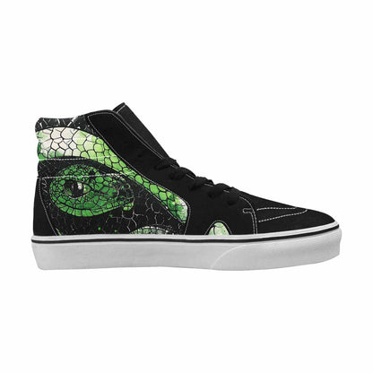 MEN'S Reptile Scale High Top Canvas Dreamlike Custom Shoes