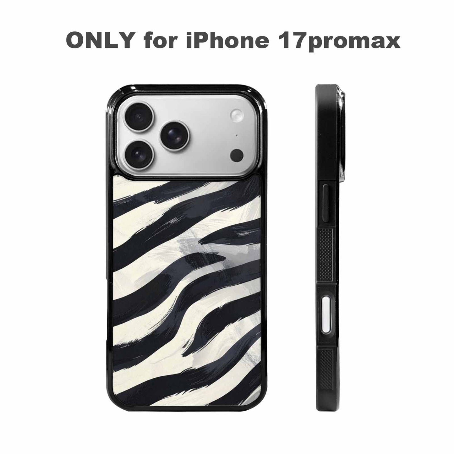 iPhone 17 Pro Max Case — Seamless Tileable Pattern Of Animal Print, Custom Art Phone Cover