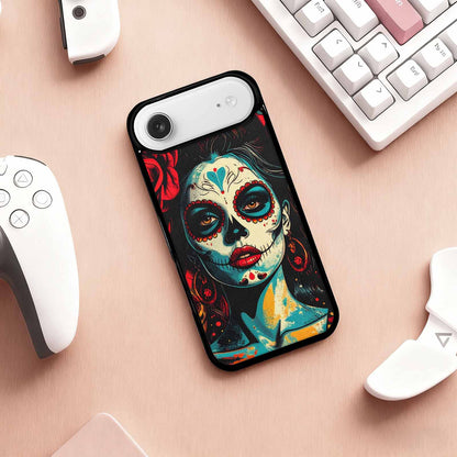 iPhone 17 Air Case — Skull Dark Art Gothic Print Gothic, Customized Protective Case