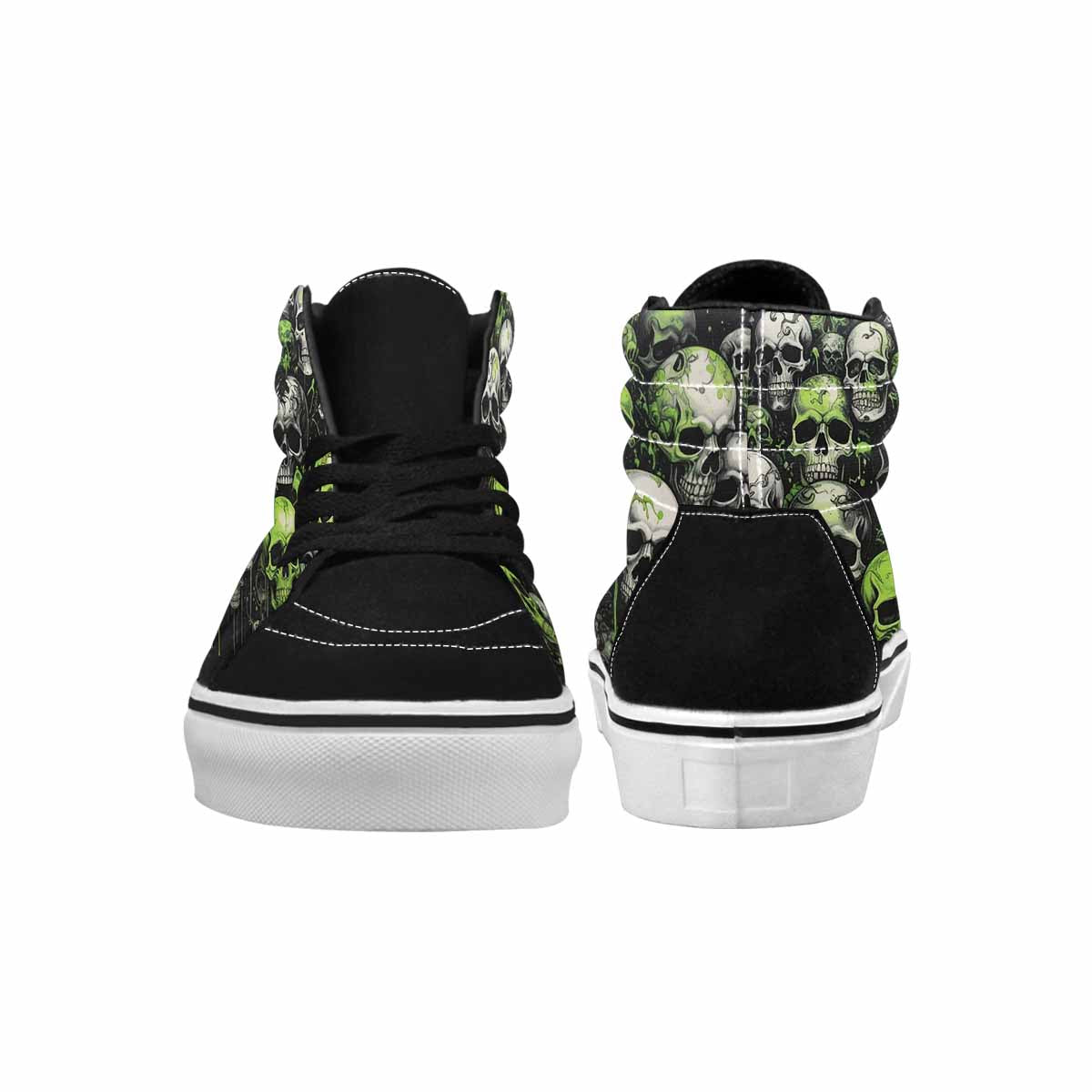 MEN'S Skulls (general) High Top Canvas Aesthetic Custom Shoes