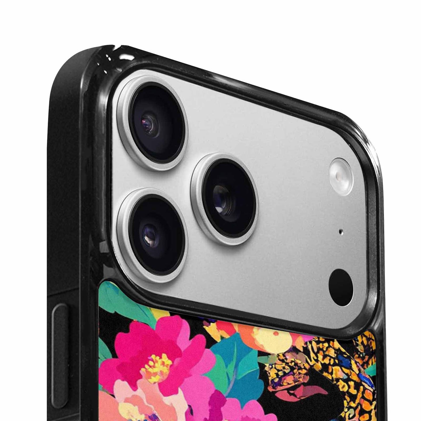 iPhone 17 Pro Max Case — Snakes Print Floral Seamless Floral, Custom Print Case Cover