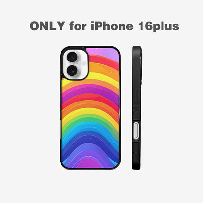 iPhone 16 Plus Case — Rainbow Pride, Unique Phone Case Design