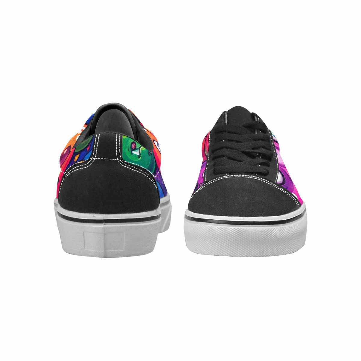 WOMEN'S Funny Looking Cartoon Canvas Lace-Up Y2K Shoes