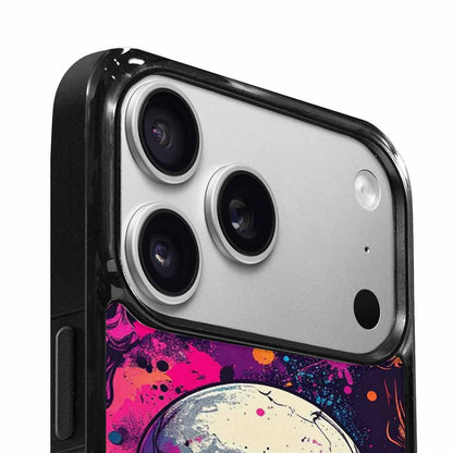 iPhone 17 Pro Case — Skulls Splatter Comic Gothic Skulls, Custom Designed Case Cover