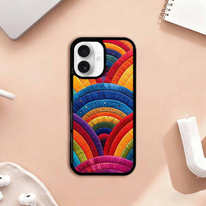 iPhone 17 Case — Vivid Camo Rainbow Camo, Custom Art Phone Cover
