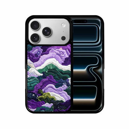 iPhone 17 Pro Case — Vivid Camo Genderqueer Pride Camo, Custom Art Phone Cover