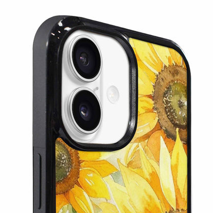 iPhone 17 Case — Sunflowers Watercolor Floral, Custom Printed Phone Case