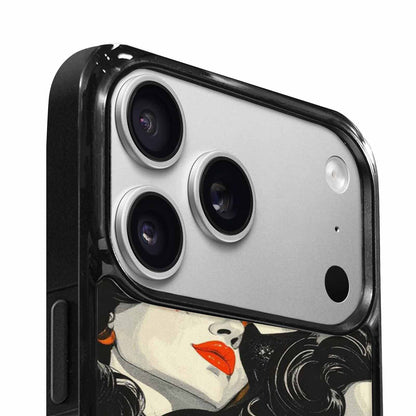 iPhone 17 Pro Case — Seamless Repeating Pattern Of Overlapping Retro, Original Design Phone Case