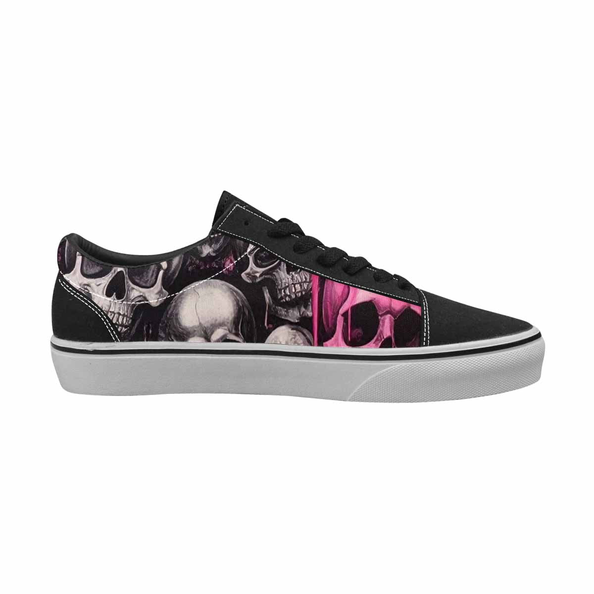 WOMEN'S Skulls (general) Lace-Up Canvas Dreamlike Shoes
