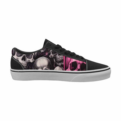 WOMEN'S Skulls (general) Lace-Up Canvas Dreamlike Shoes