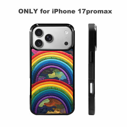 iPhone 17 Pro Max Case — Vivid Camo Rainbow Camo, Custom Phone Case