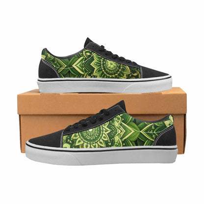 WOMEN'S Mandala Canvas Lace-Up Y2K Custom Sneakers
