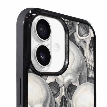 iPhone 17 Case — Skull Dark Art Gothic Print Gothic, Unique Phone Case Design