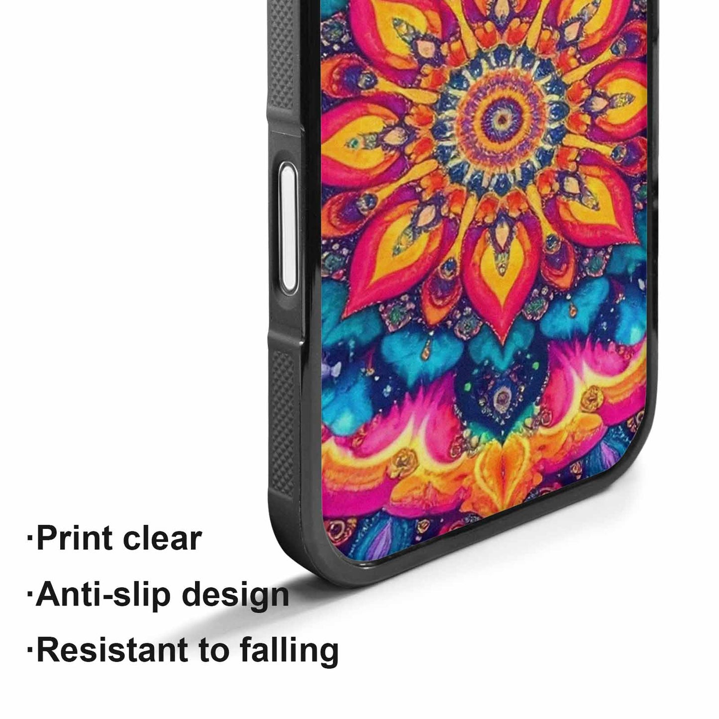iPhone 17 Case — Tie Dye Mandala Art Tie Dye, Custom Printed Phone Case