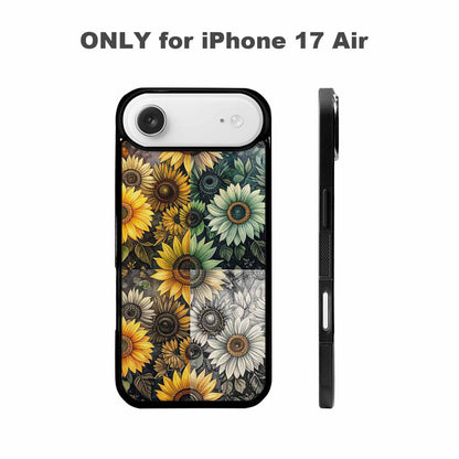 iPhone 17 Air Case — Small Sunflower Pattern Randomly Varying Floral, Personalized Phone Case