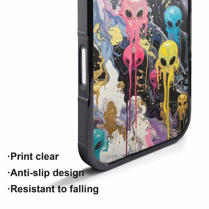 iPhone 17 Pro Case — Aliens Marblemelting Aliens Pa Mif Alien, Custom Print Case Cover