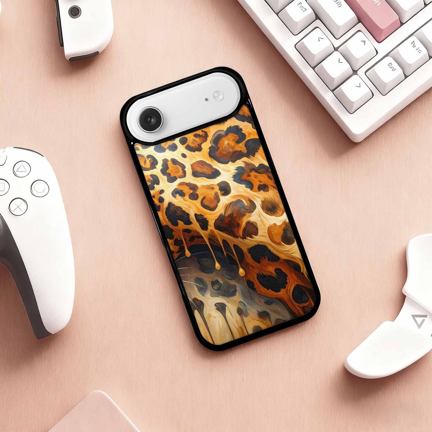 iPhone 17 Air Case — Seamless Tileable Pattern Of Overlapping Animal, Unique Phone Case Design
