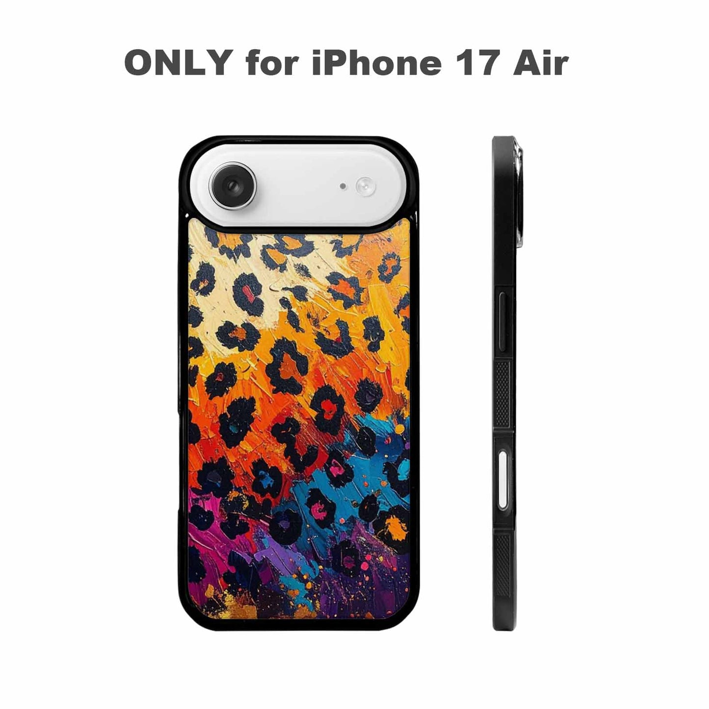 iPhone 17 Air Case — Full Color Vibrant Animal Print Animal, Custom Art Phone Cover