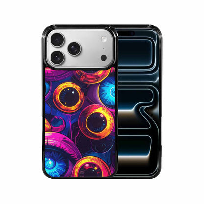 iPhone 17 Pro Max Case — Seamless Tileable Pattern Of Cartoon Cute, Customized Protective Case