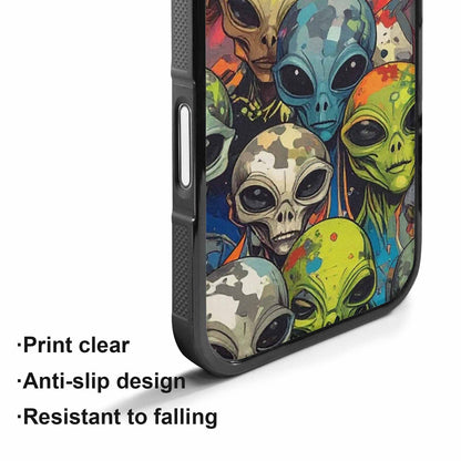 iPhone 17 Case — Aliens Camo Aliens Alien Scifi, Original Design Phone Case
