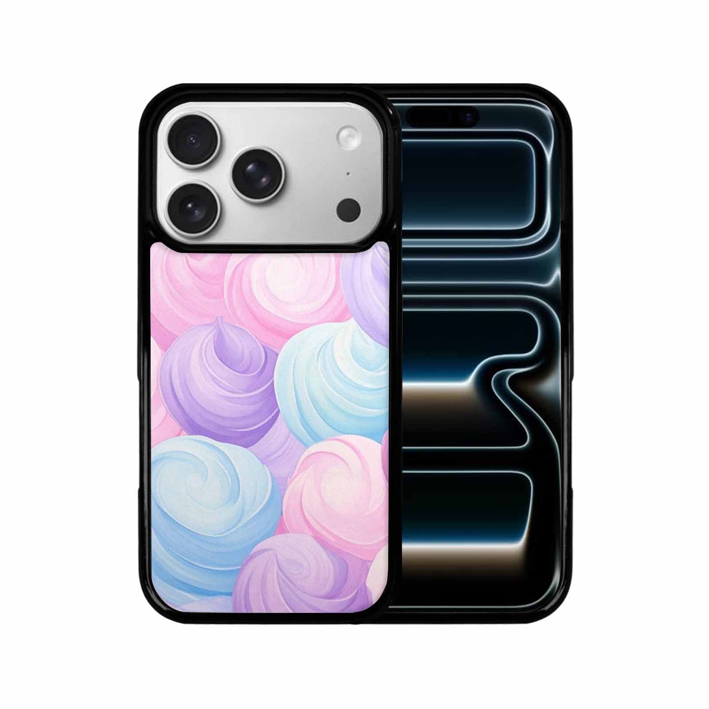 iPhone 17 Pro Case — Tie Dye Pastel Dream Blended Tie, Custom Printed Phone Case