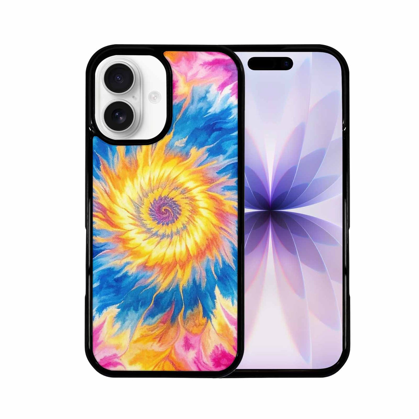 iPhone 17 Case — Small Tie Dye Swirl Tie Dye, Custom Art Phone Cover