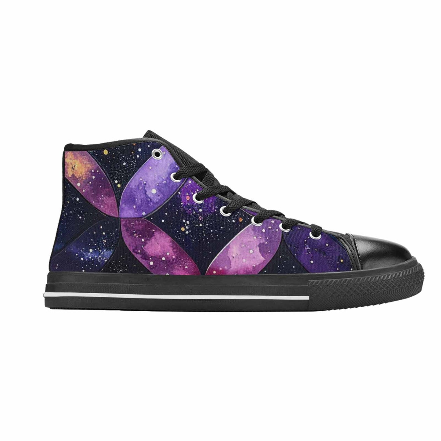 MEN'S Galaxy Stars Nebula High Top Canvas Aesthetic Sneakers