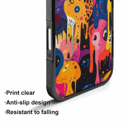 iPhone 17 Case — Melting Aliens Pattern Alien Scifi, Personalized Phone Case