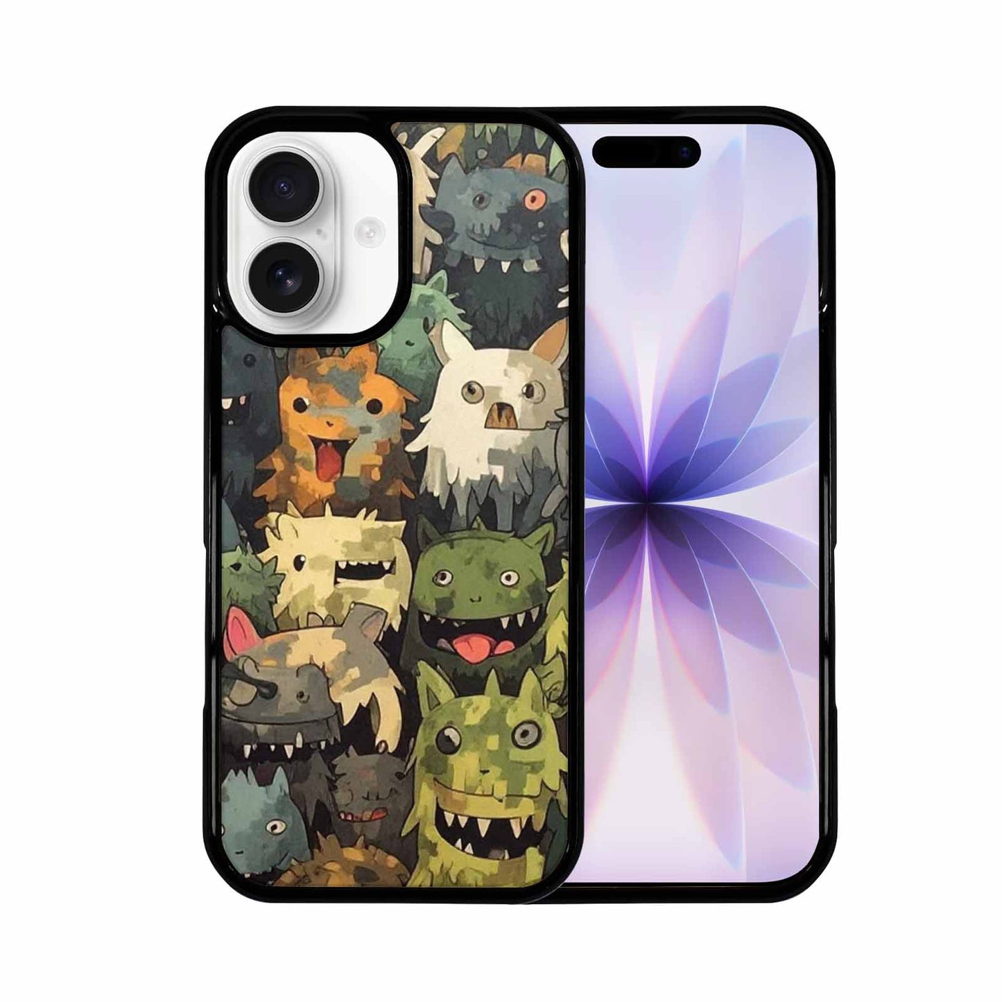 iPhone 17 Case — Monsters Camomonsters Pattern D6o Camo, Personalized Phone Case