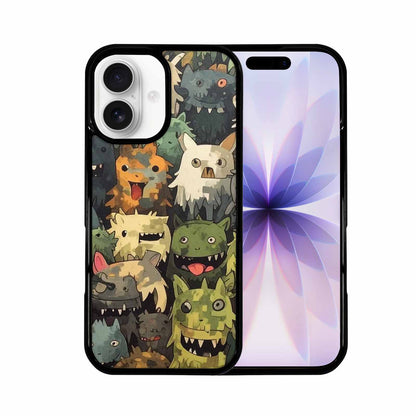 iPhone 17 Case — Monsters Camomonsters Pattern D6o Camo, Personalized Phone Case