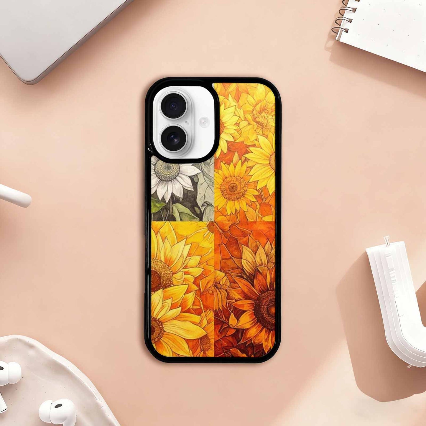 iPhone 17 Case — Blend Melt Them Together Floral, Custom Printed Phone Case