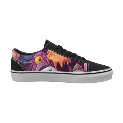 WOMEN'S Ice Cream Monsters  Lace-Up Canvas Dreamcore Shoes