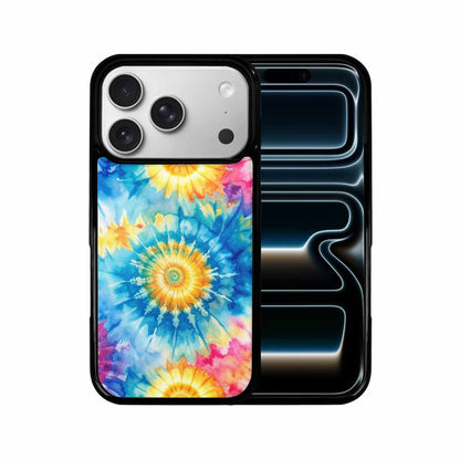 iPhone 17 Pro Case — Small Tie Dye Swirl Pattern Tie, Original Design Phone Case