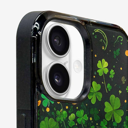 iPhone 16 Plus Case — St Patrick\'s Clover St Patrick\'s Clover, Custom Designed Case Cover