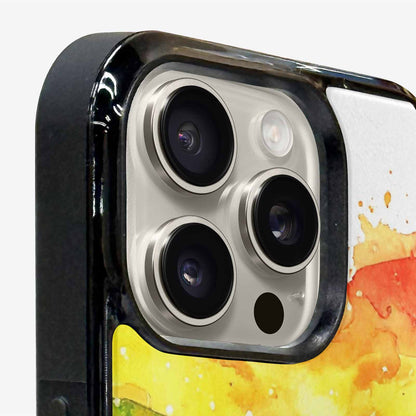 iPhone 16 Pro Max Case — Watercolor Splash Abstract Pattern Seamless Repeat, Custom Designed Case Cover