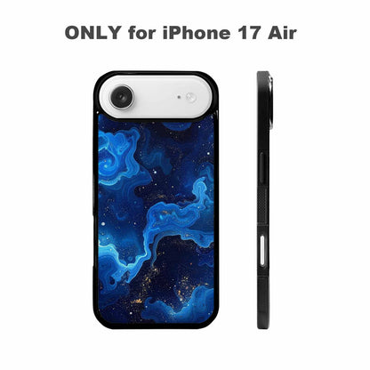 iPhone 17 Air Case — Galaxy Art Blue Starfield Small Galaxy, Customized Protective Case