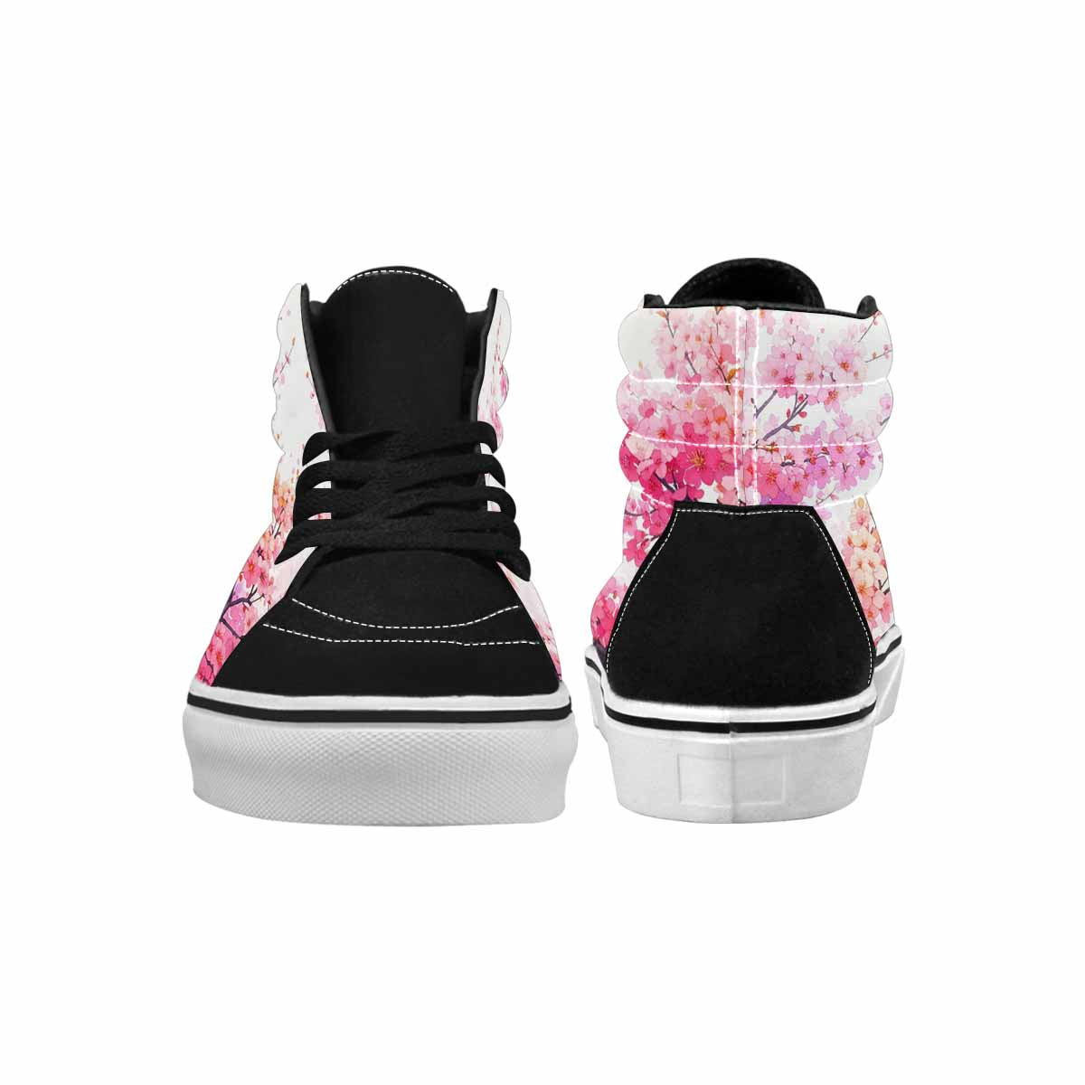 MEN'S Cherry Blossom Branch Cherry High Top Canvas Surreal Shoes