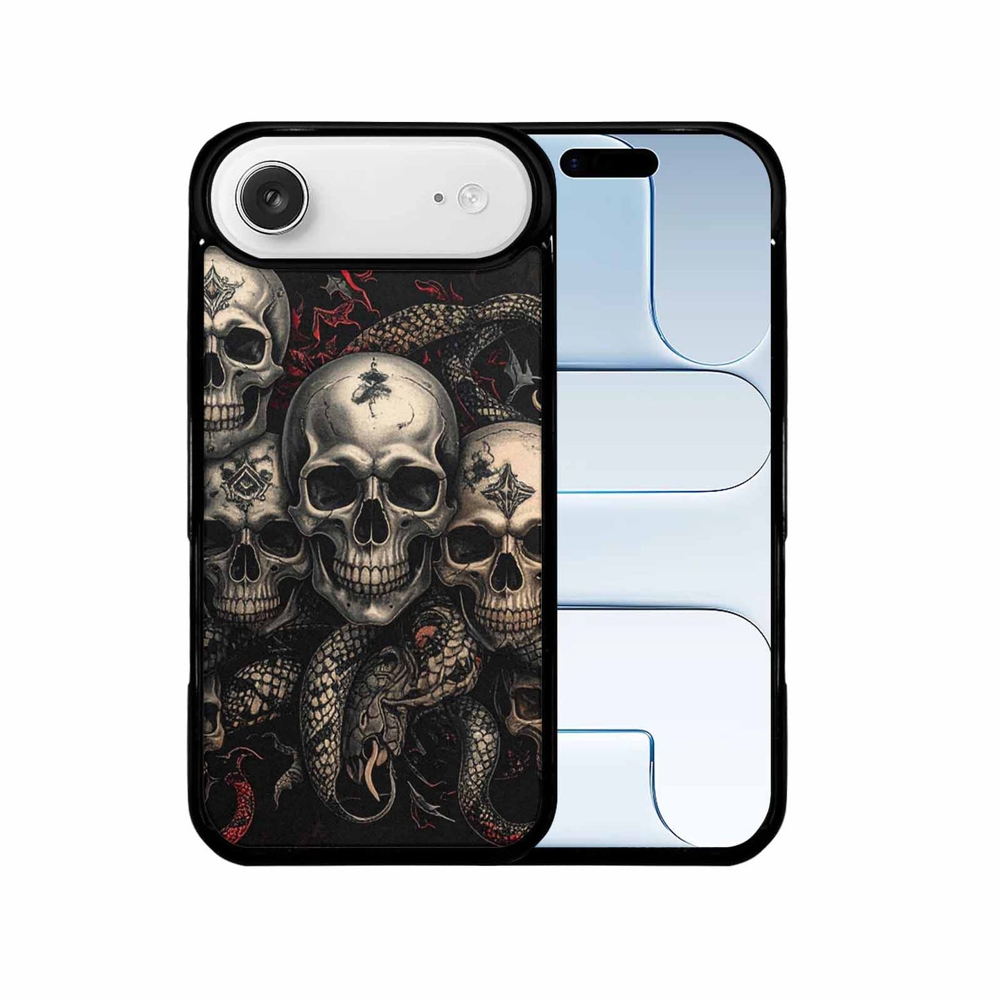 iPhone 17 Air Case — Skull Dark Art Gothic Print Gothic, Custom Designed Case Cover