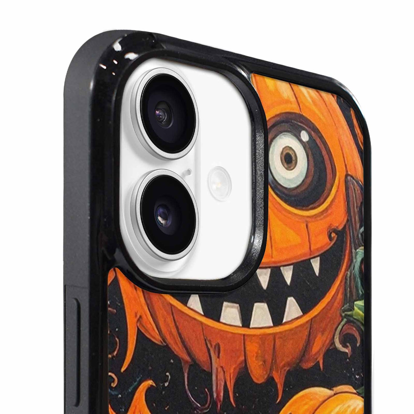 iPhone 17 Case — Cartoon Pumpkin Monster Cartoon Cute, Unique Phone Case Design