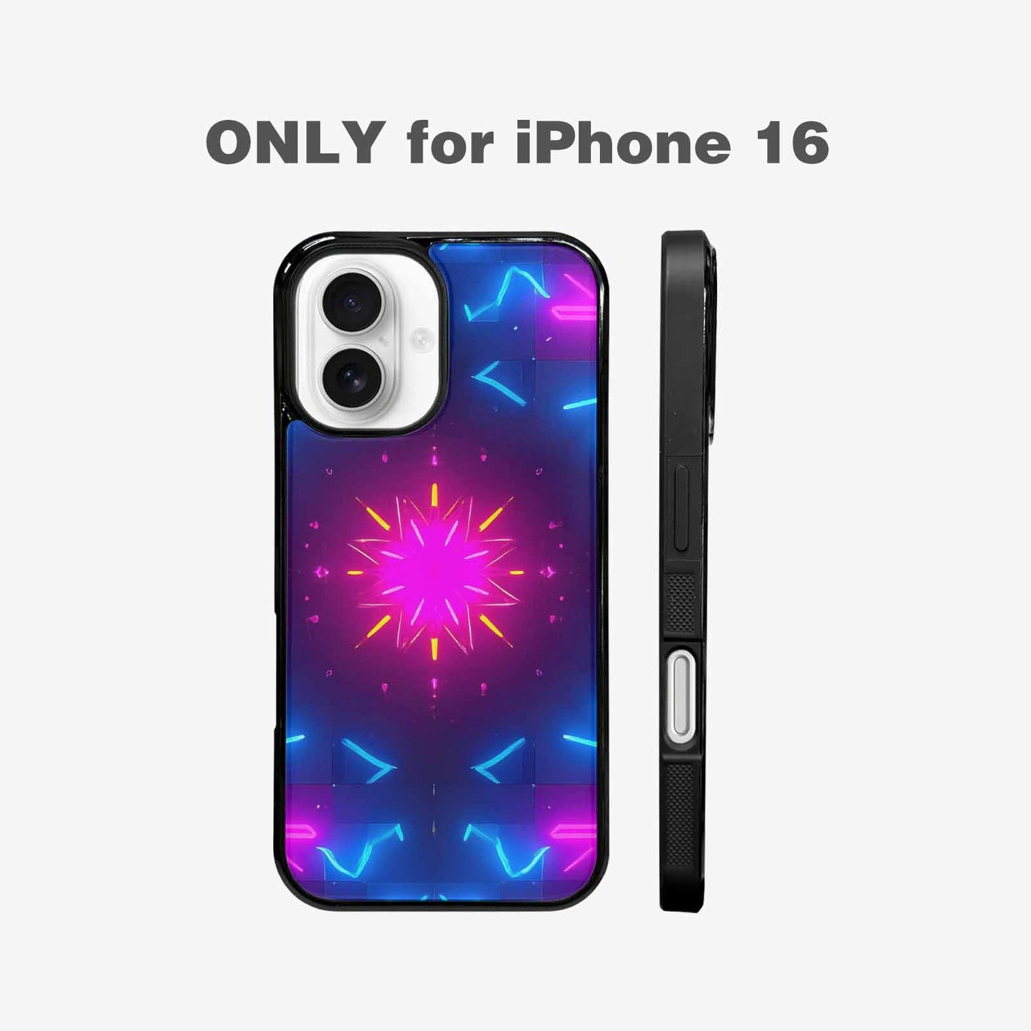 iPhone 16 Case — 80s Retro Motif 80s Retro Motifs, Custom Art Phone Cover