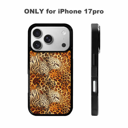 iPhone 17 Pro Case — Small Animal Print Pattern Randomly Animal, Custom Art Phone Cover