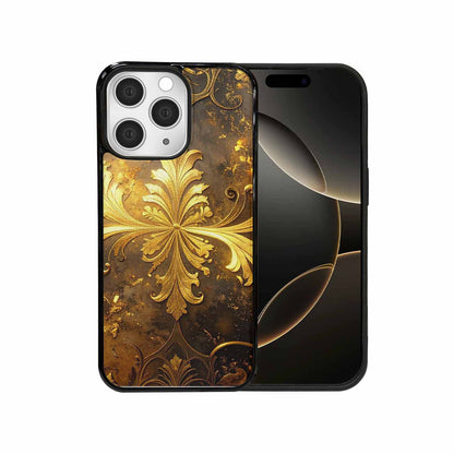 iPhone 15 Pro Max Case — Klimt Gold Leaf Artwork Pattern, Original Design Phone Case