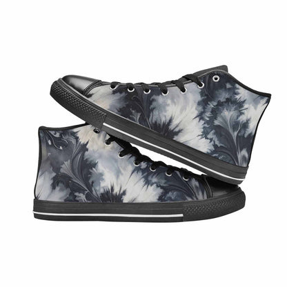 WOMEN'S Tie Dye - High Top Canvas Surreal Custom Sneakers