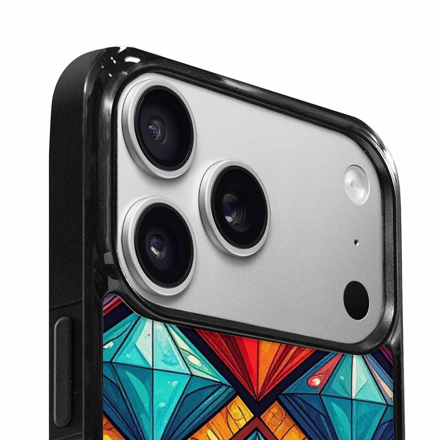 iPhone 17 Pro Case — Vintage Summer Diamond Retro Vintage, Custom Phone Case