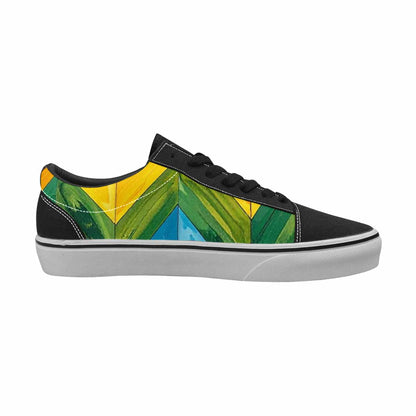 WOMEN'S Progress Pride Flag Canvas Lace-Up Y2K Custom Sneakers