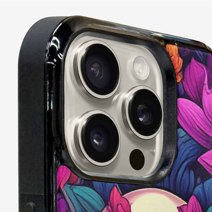 iPhone 16 Pro Max Case — Lotus Many Hundreds Of Skulls Art, Custom Art Phone Cover
