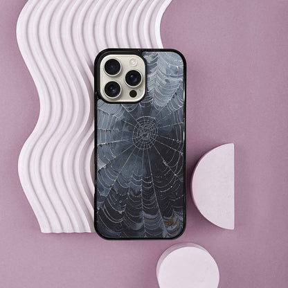 iPhone 16 Pro Max Case — Spider Web Gothic Spider Web Gothic, Custom Art Phone Cover