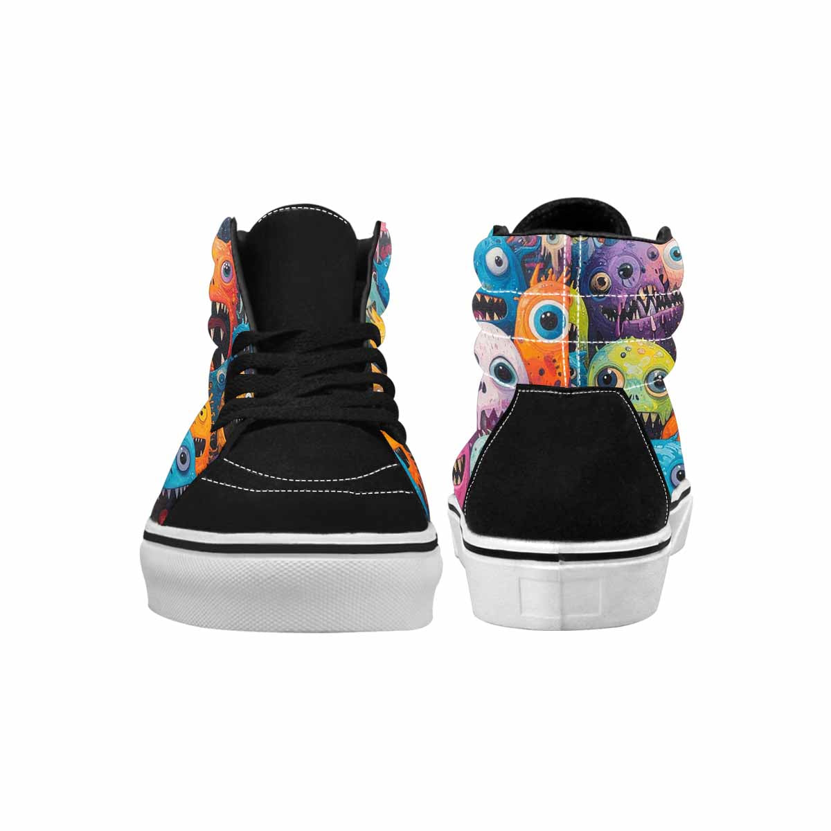 MEN'S Multi High Top Canvas Surreal Shoes