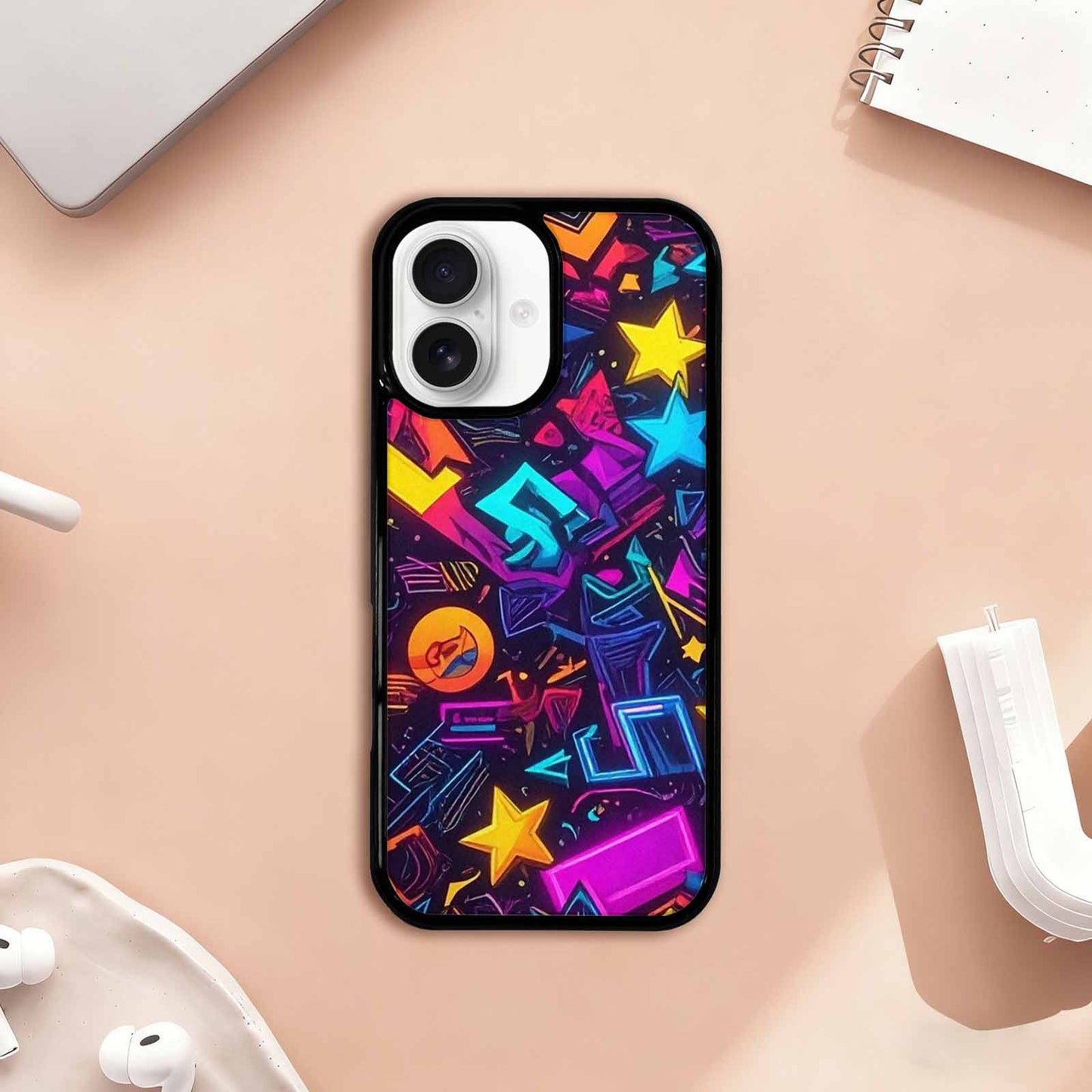iPhone 17 Case — Retro Motif Retro Motifs Retro Vintage, Custom Printed Phone Case